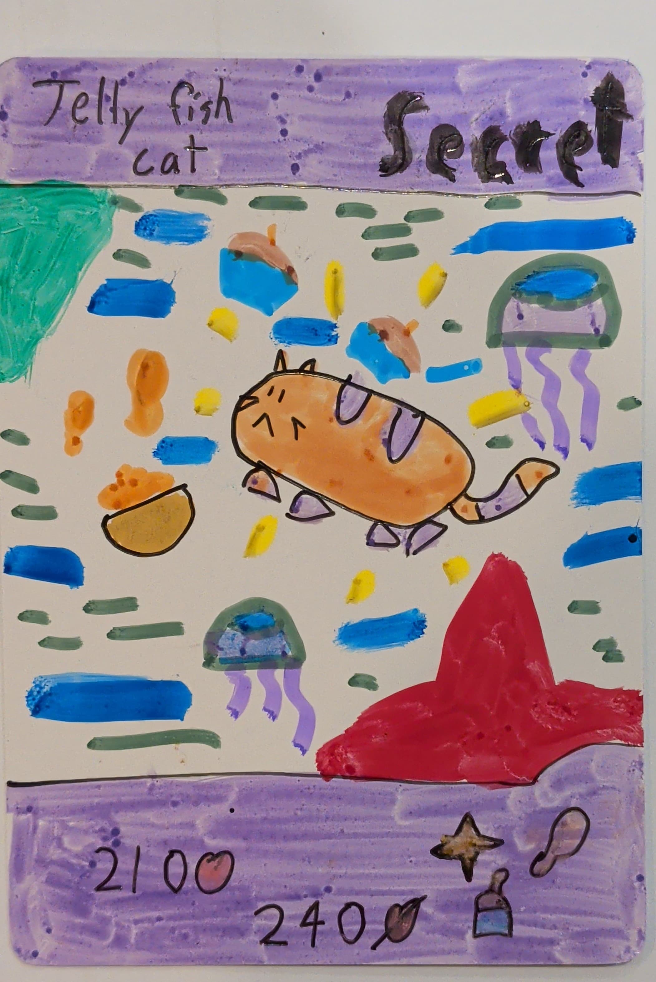 Jelly fish cat